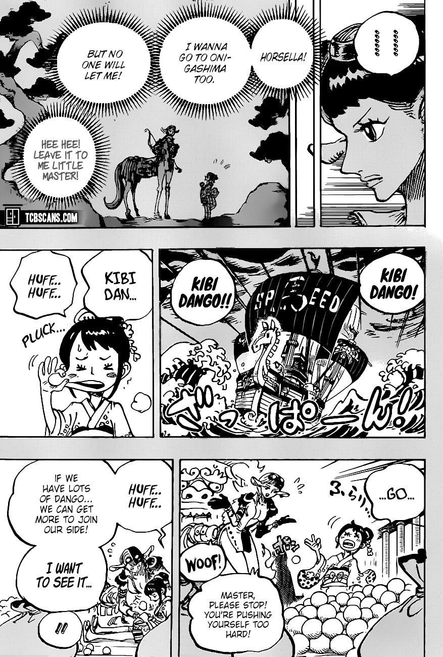 One Piece Chapter 1004 page 3 - Chapter 1004: Kibi Dango