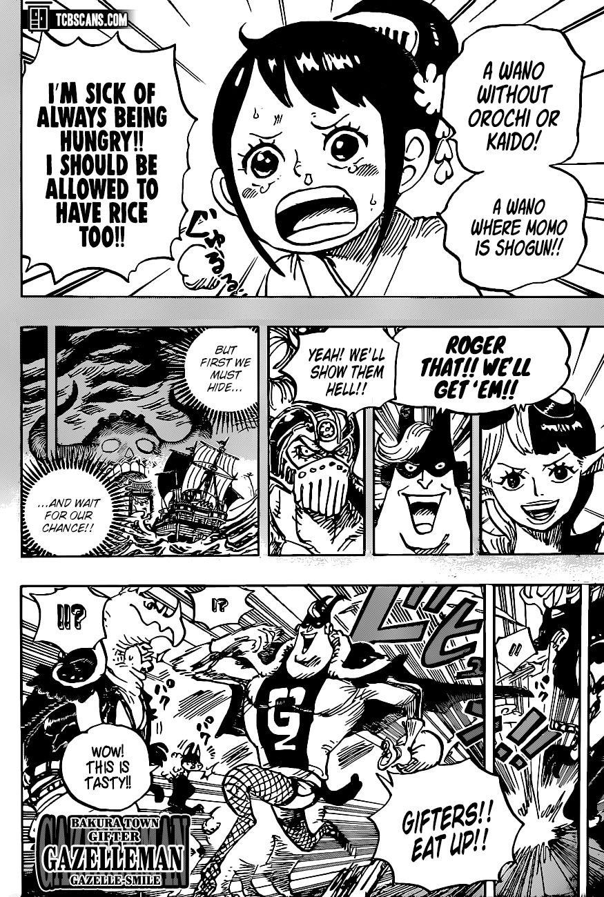 One Piece Chapter 1004 page 4 - Chapter 1004: Kibi Dango