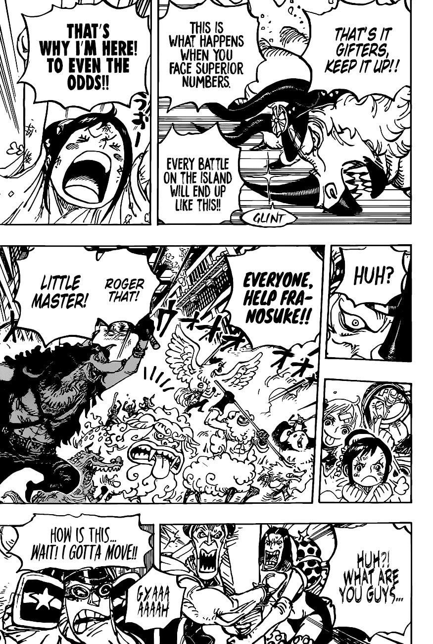 One Piece Chapter 1004 page 9 - Chapter 1004: Kibi Dango