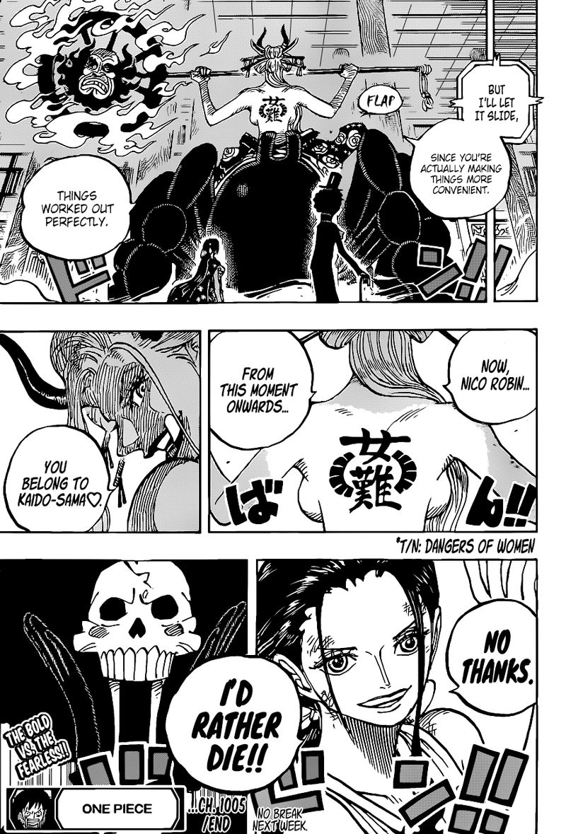 One Piece Chapter 1005 page 16 - Chapter 1005: Devil Child