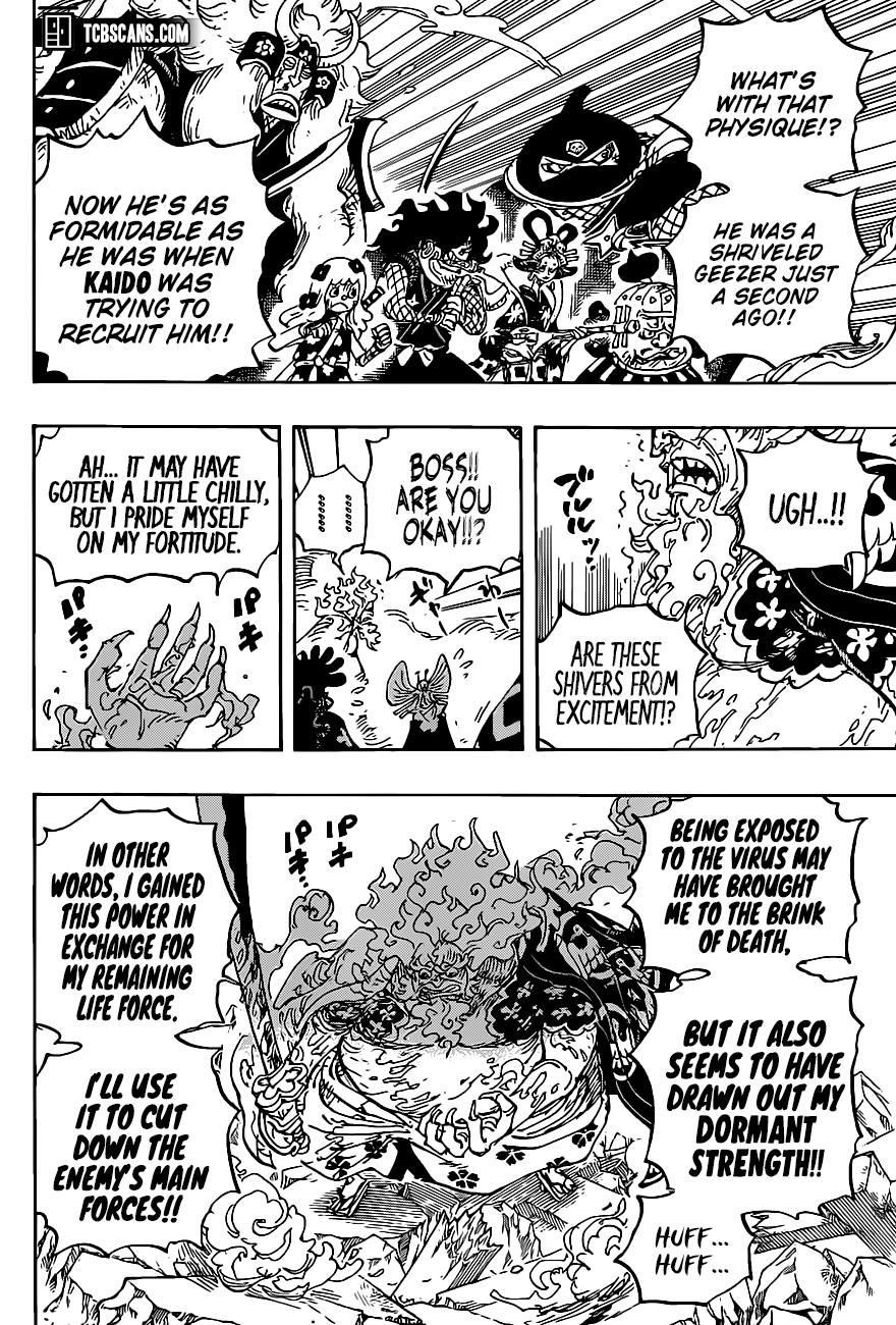 One Piece Chapter 1006 page 10 - Chapter 1006: The Honorable Hyougoro of the Flower