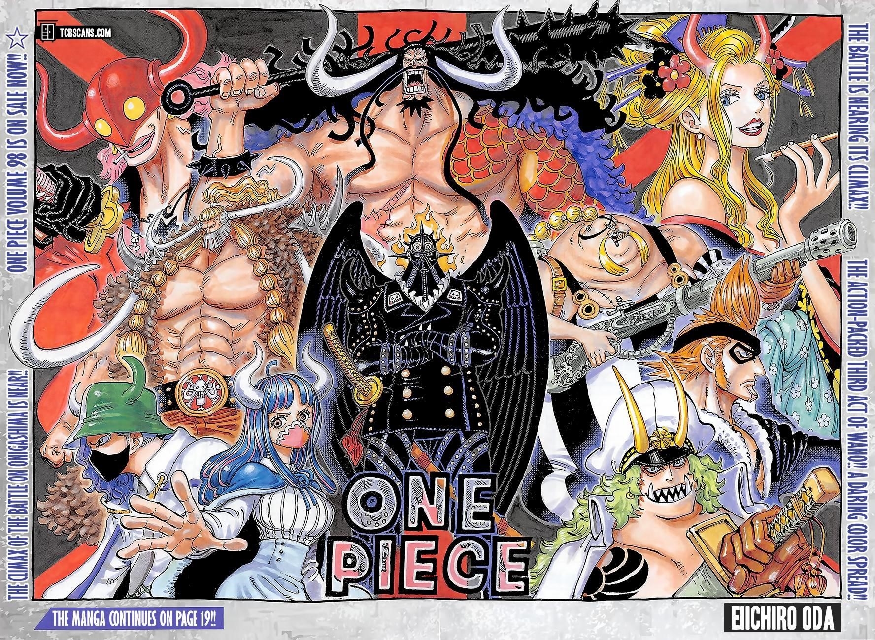 One Piece Chapter 1006 page 2 - Chapter 1006: The Honorable Hyougoro of the Flower
