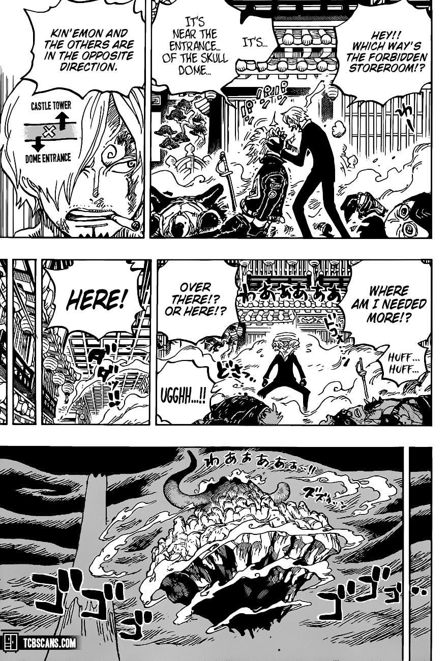 One Piece Chapter 1006 page 5 - Chapter 1006: The Honorable Hyougoro of the Flower