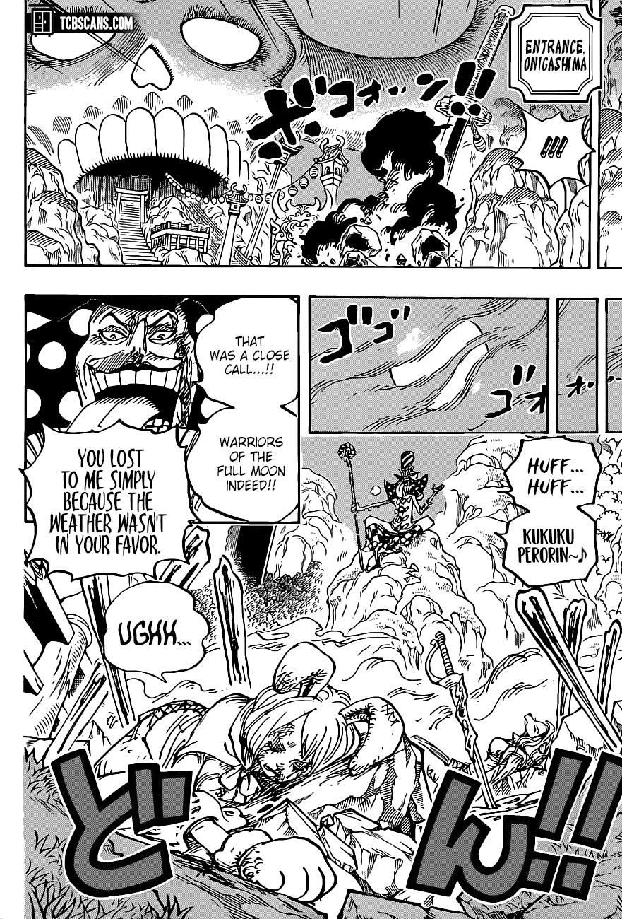 One Piece Chapter 1006 page 6 - Chapter 1006: The Honorable Hyougoro of the Flower