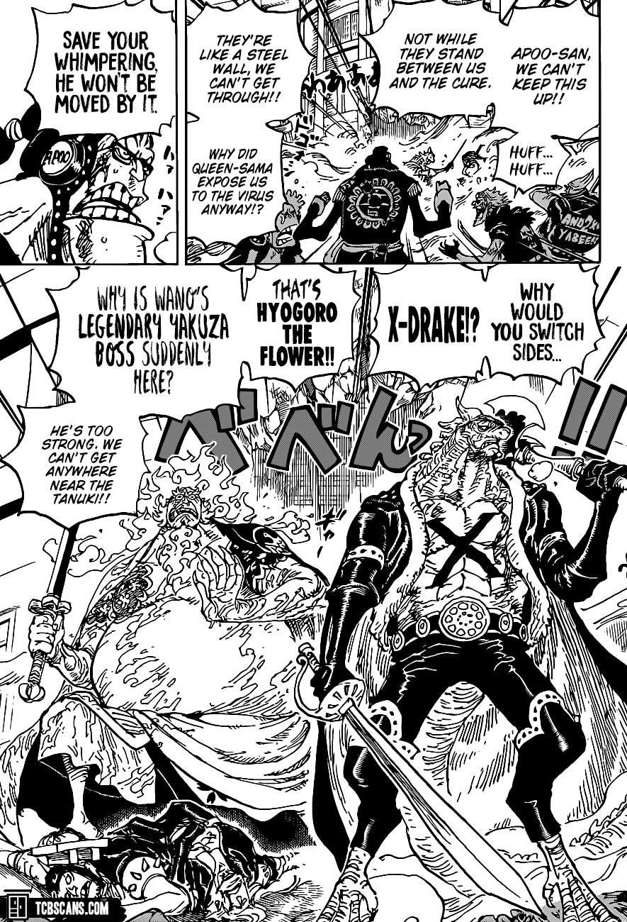 One Piece Chapter 1006 page 9 - Chapter 1006: The Honorable Hyougoro of the Flower