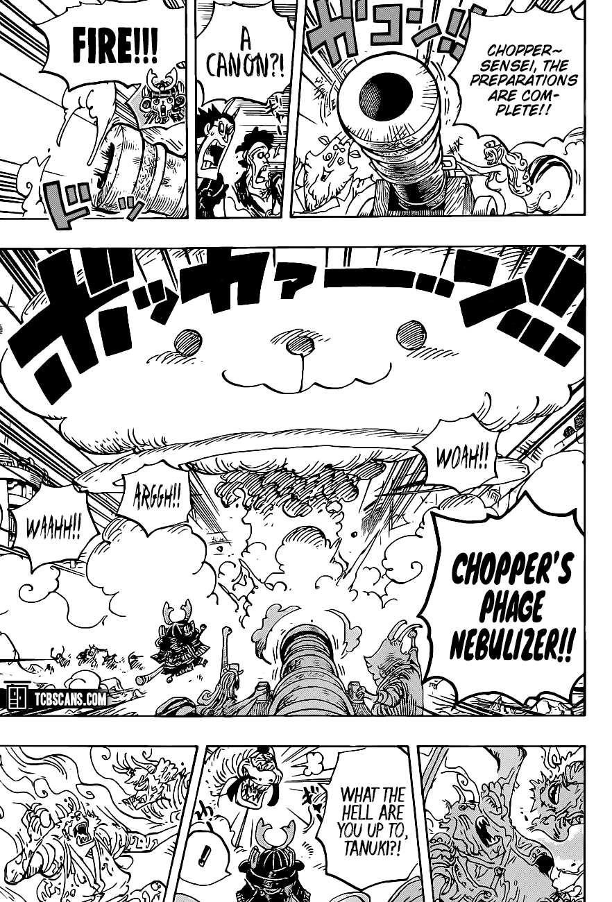 One Piece Chapter 1007 page 10 - Chapter 1007: Tanuki-san