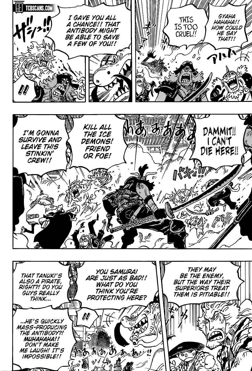 One Piece Chapter 1007 page 6 - Chapter 1007: Tanuki-san