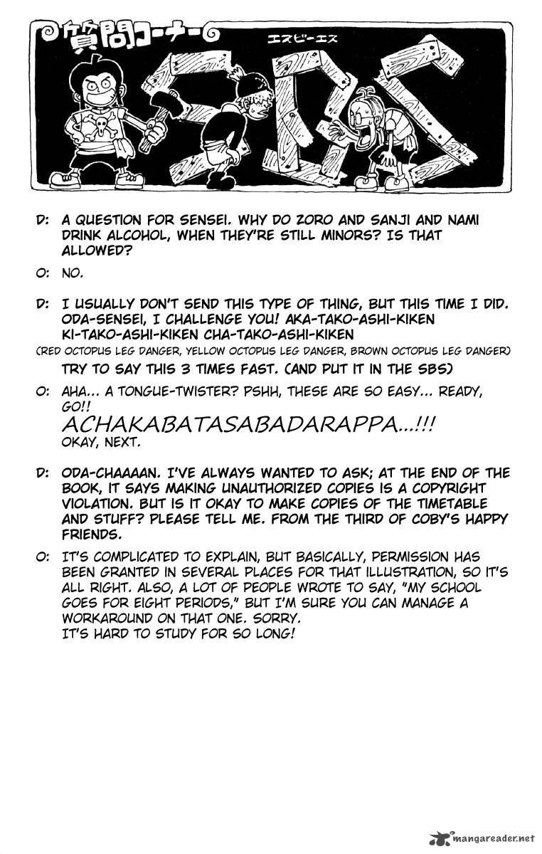 One Piece Chapter 101 page 19 - Chapter 101: Reverse Mountain