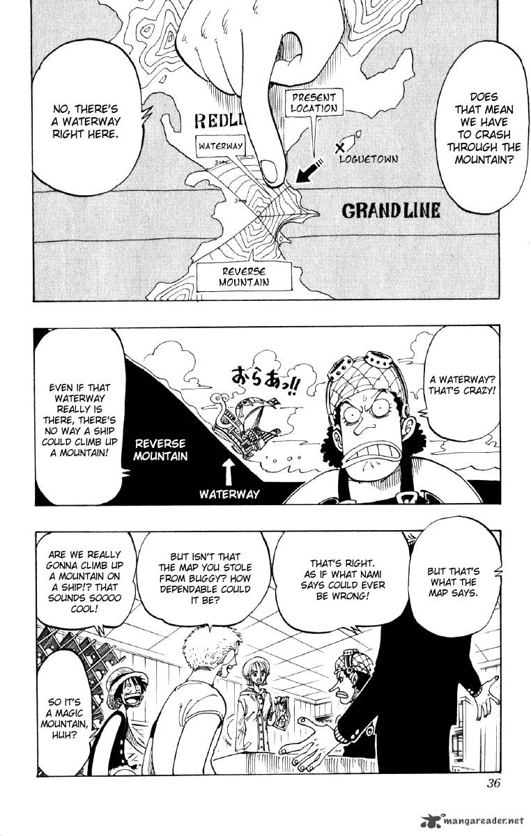 One Piece Chapter 101 page 4 - Chapter 101: Reverse Mountain