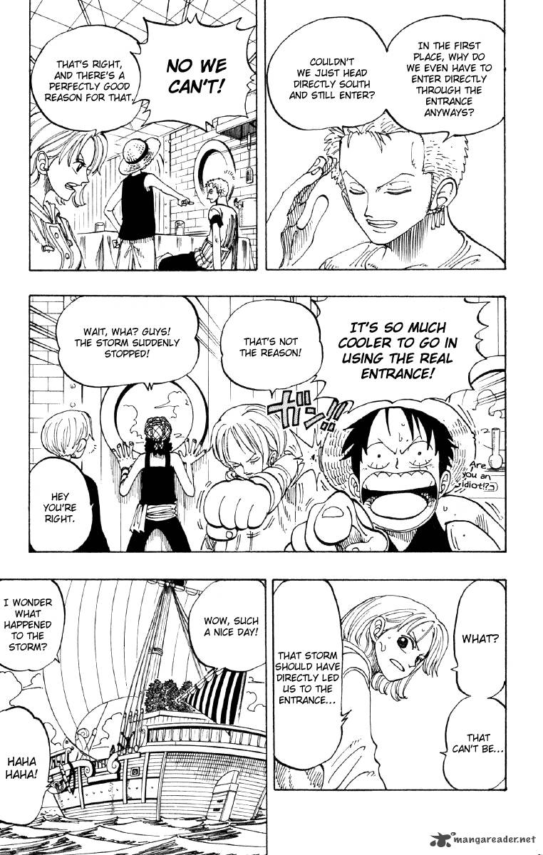 One Piece Chapter 101 page 5 - Chapter 101: Reverse Mountain