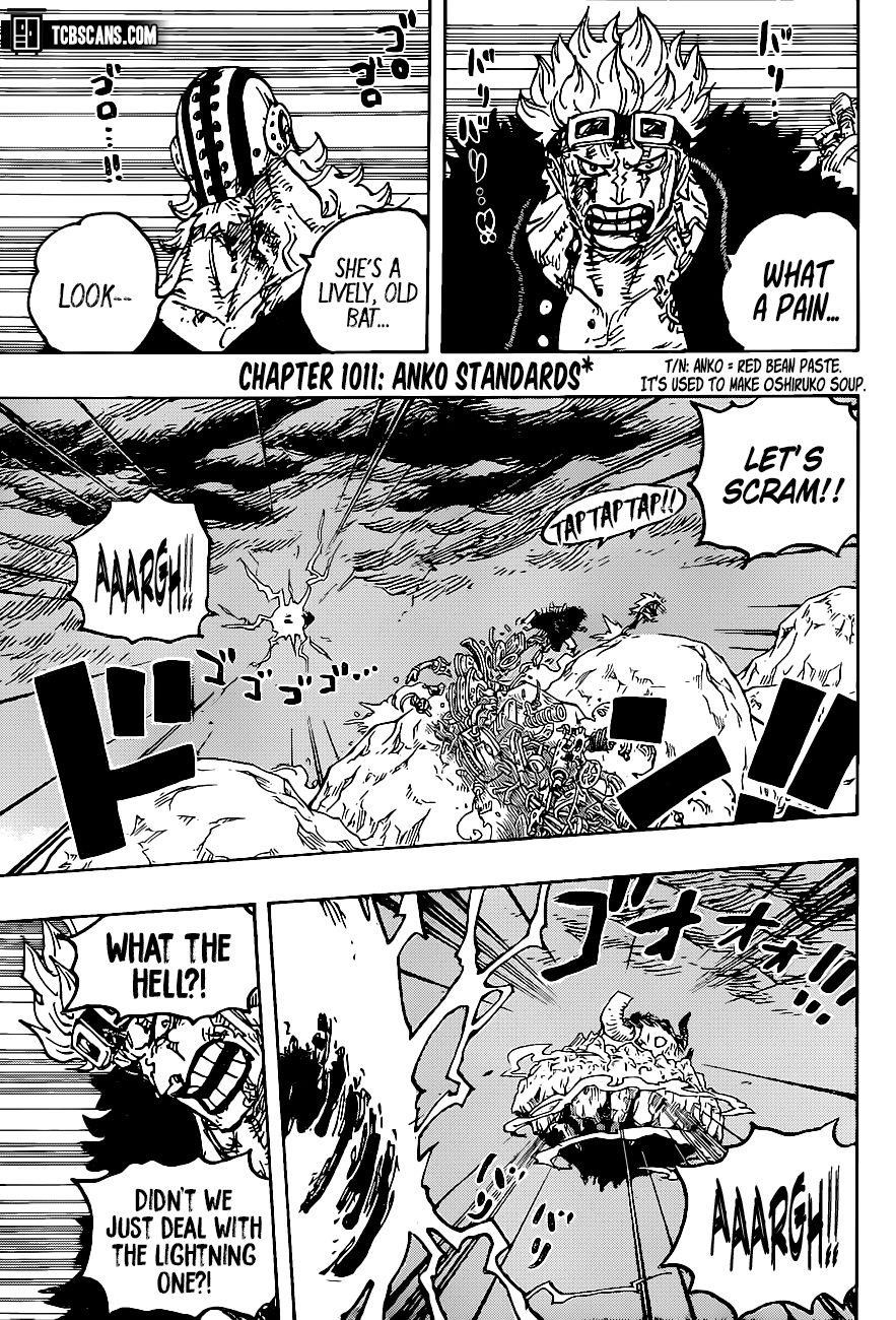 One Piece Chapter 1011 page 3 - Chapter 1011: The Code of Anko