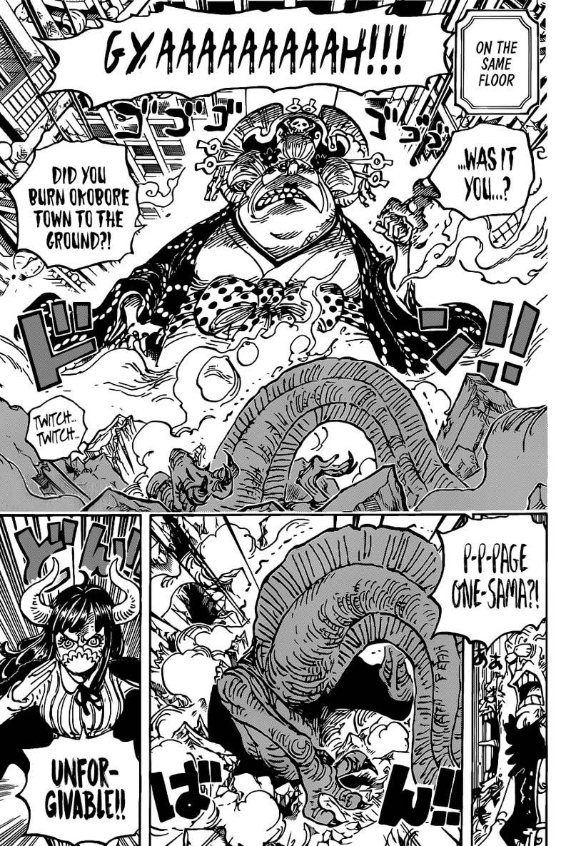 One Piece manga, chapter 1012, page 12 of 18