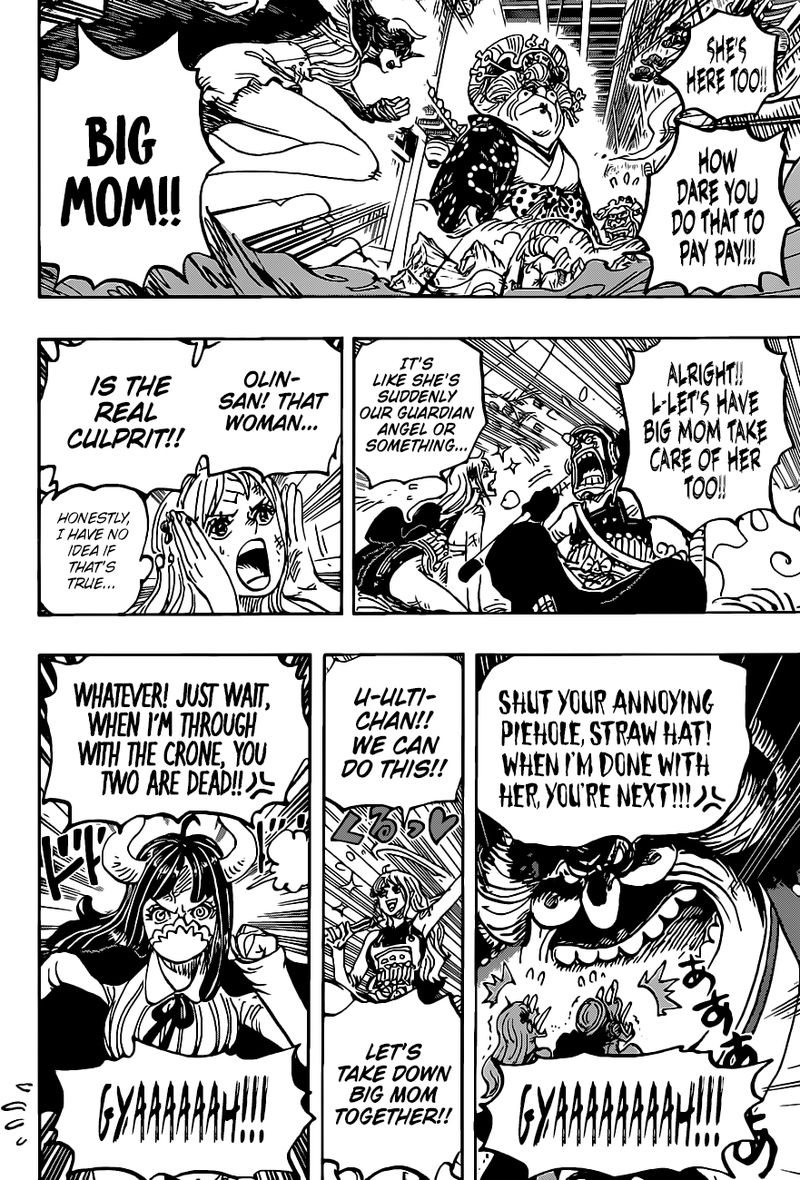 One Piece manga, chapter 1012, page 13 of 18