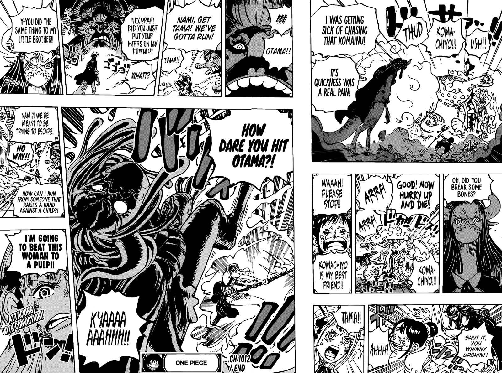 One Piece manga, chapter 1012, page 15 of 18