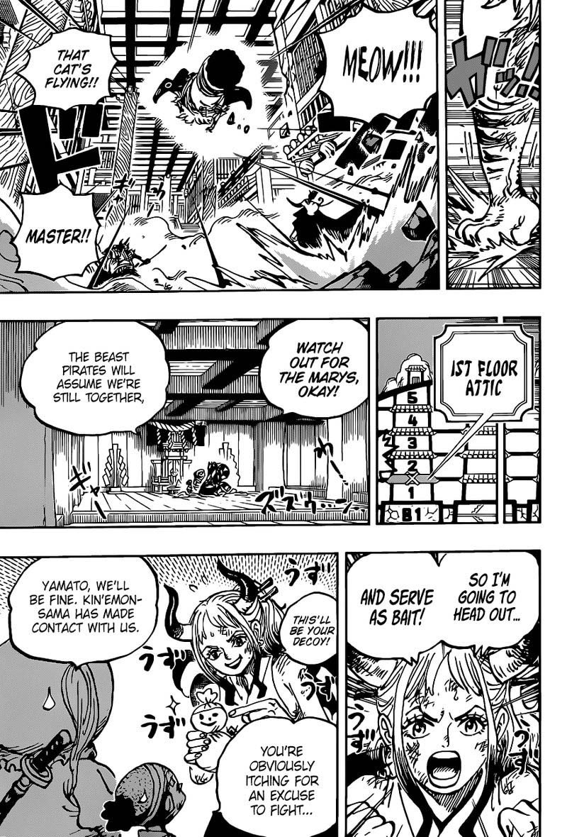One Piece manga, chapter 1012, page 6 of 18
