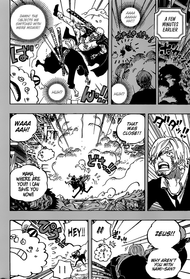 One Piece manga, chapter 1012, page 9 of 18