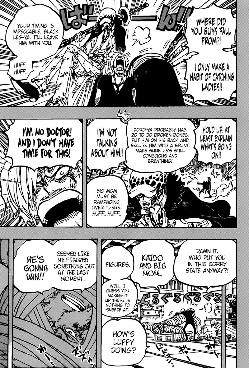 One Piece manga, chapter 1012, page 10 of 18