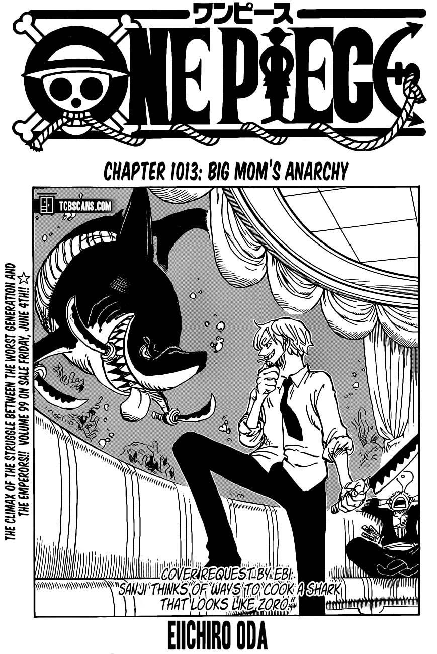 One Piece Chapter 1013 page 1 - Chapter 1013: Anarchy In The B.M.