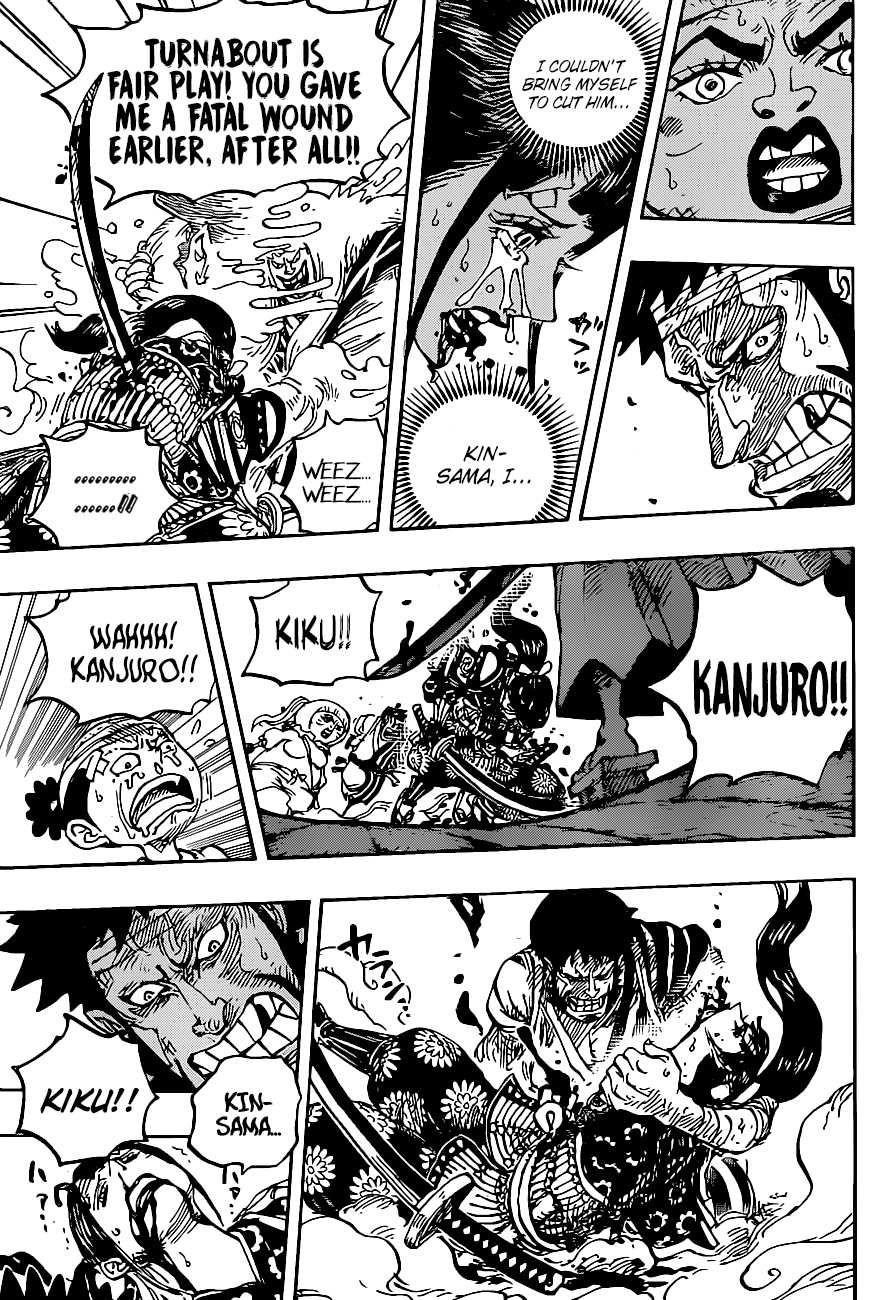 One Piece Chapter 1014 page 12 - Chapter 1014: Life's Lousy Actor