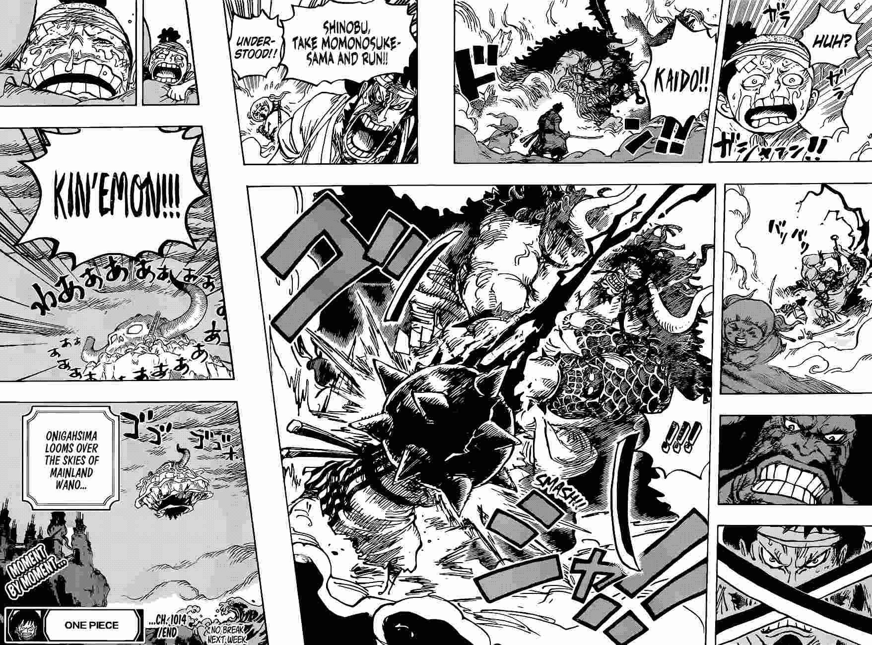 One Piece Chapter 1014 page 14 - Chapter 1014: Life's Lousy Actor