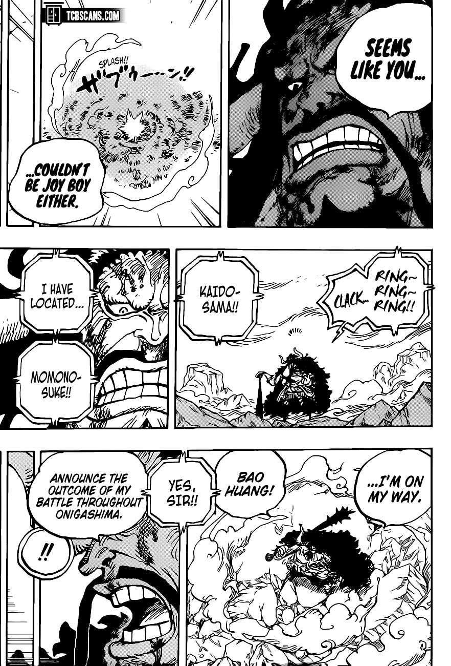 One Piece Chapter 1014 page 3 - Chapter 1014: Life's Lousy Actor