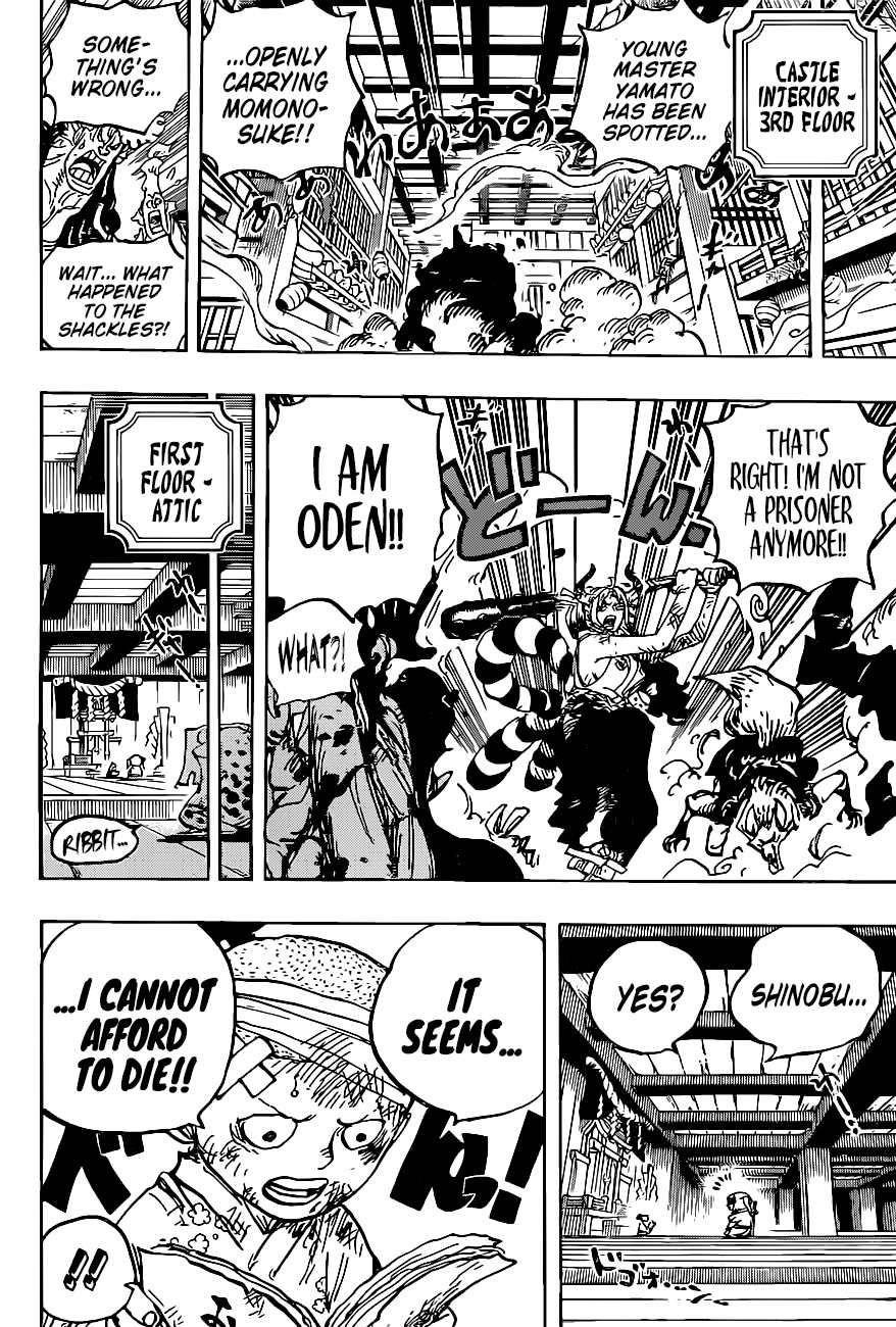 One Piece Chapter 1014 page 4 - Chapter 1014: Life's Lousy Actor