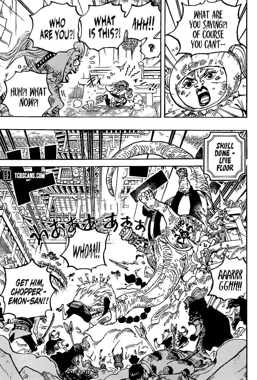 One Piece Chapter 1014 page 5 - Chapter 1014: Life's Lousy Actor
