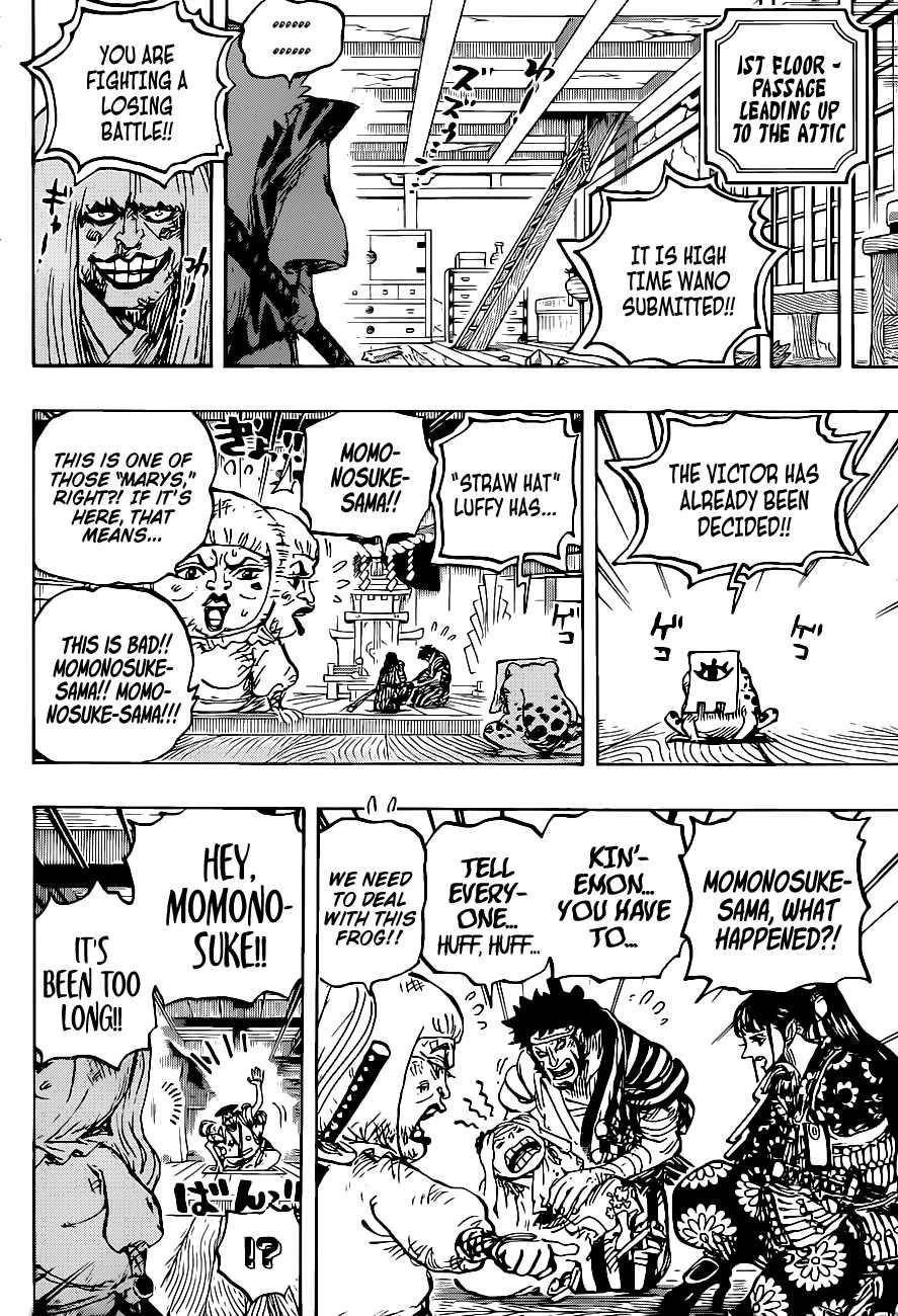 One Piece Chapter 1014 page 9 - Chapter 1014: Life's Lousy Actor