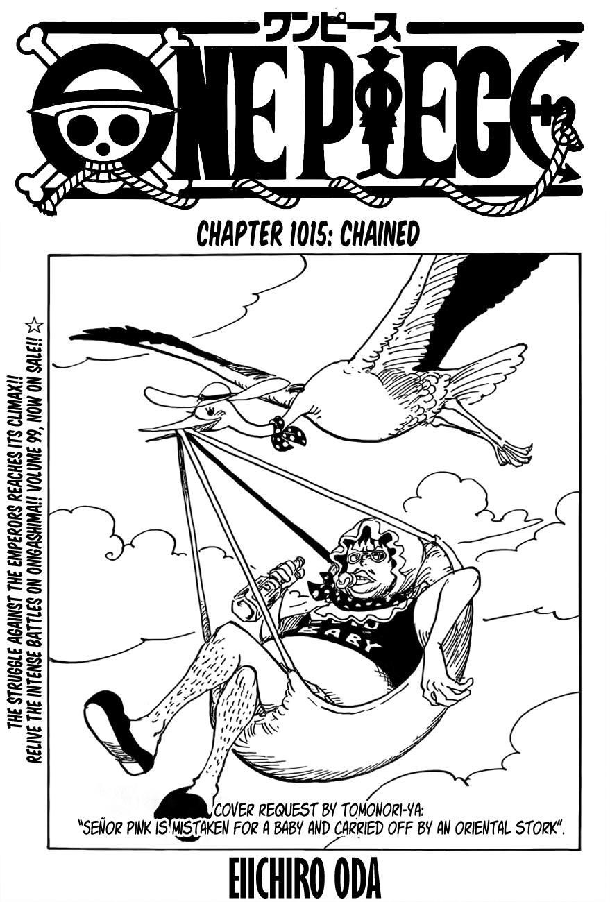One Piece Chapter 1015 page 1 - Chapter 1015: Chains