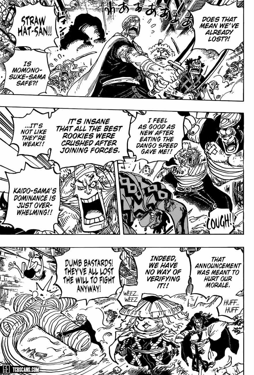 One Piece Chapter 1015 page 3 - Chapter 1015: Chains