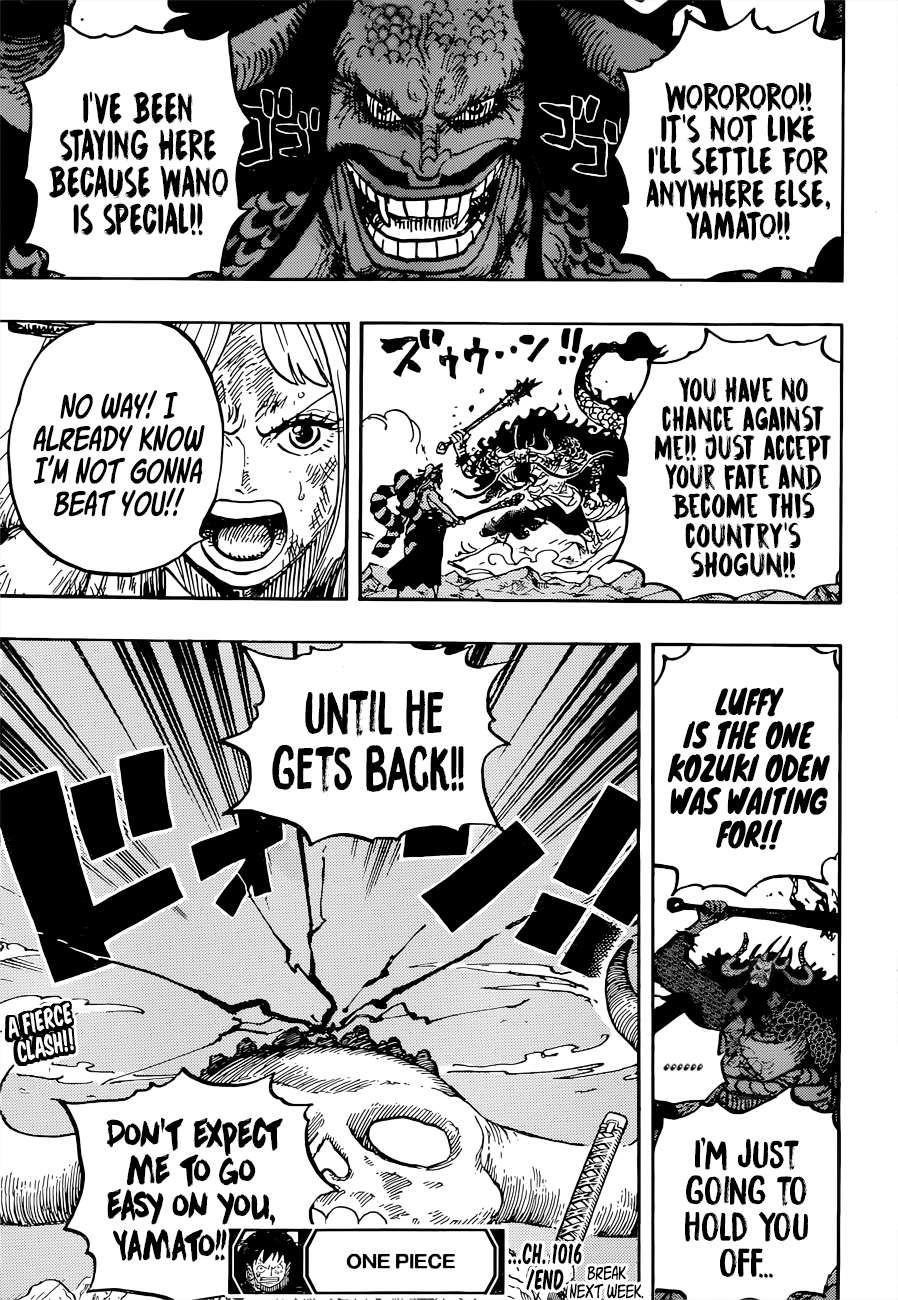 One Piece Chapter 1016 page 14 - Chapter 1016: This is O-Tama!!