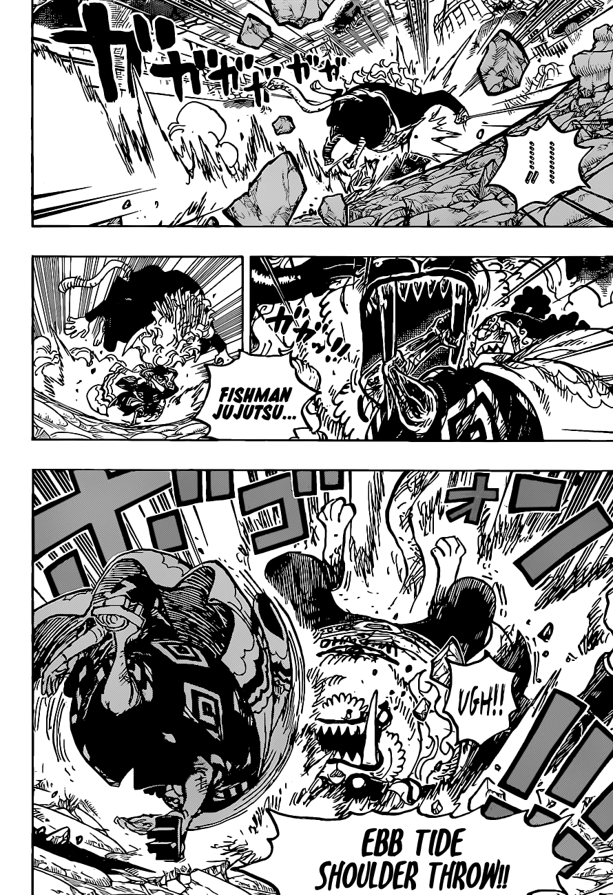 One Piece Chapter 1018 page 10 - Chapter 1018: Jinbe vs. Who's-Who