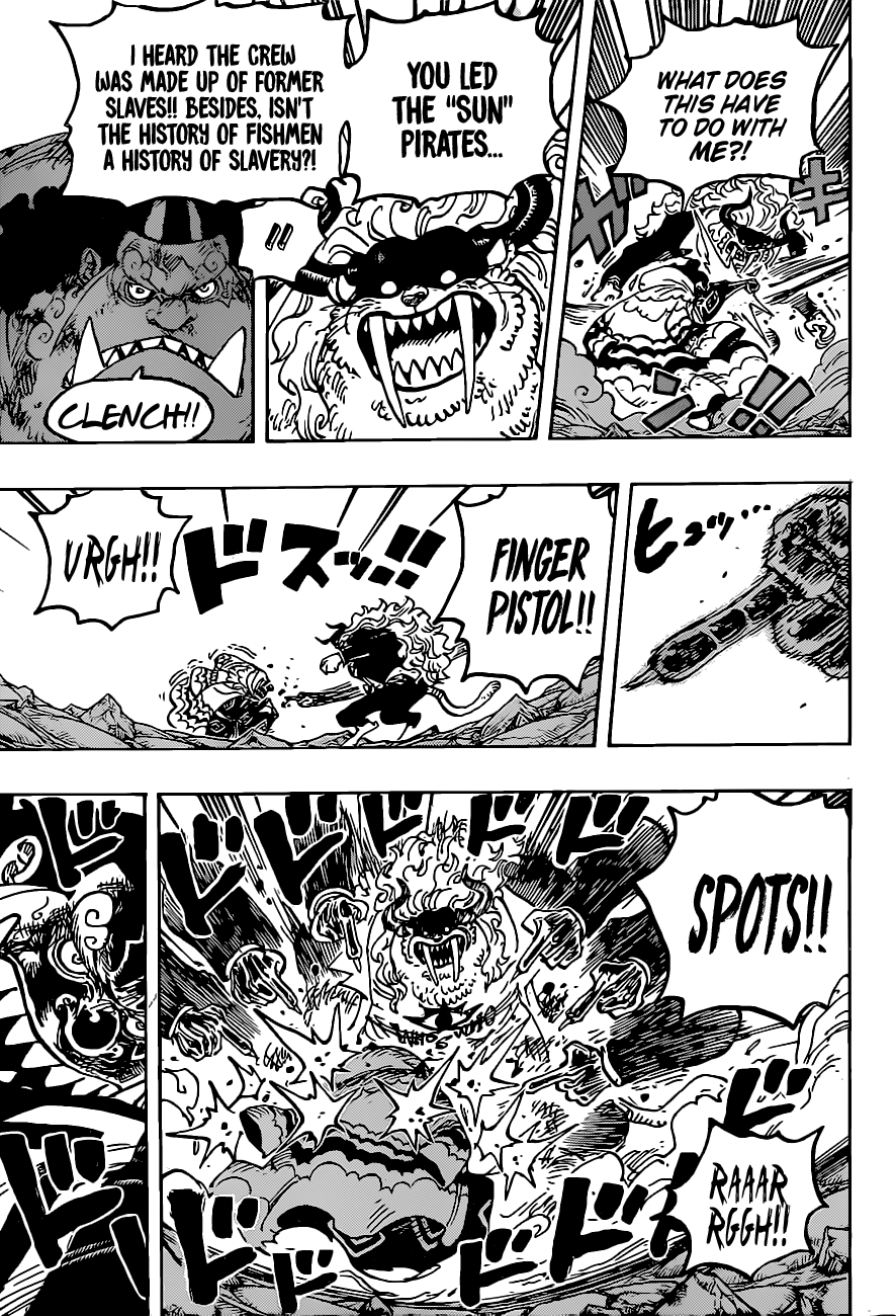 One Piece Chapter 1018 page 13 - Chapter 1018: Jinbe vs. Who's-Who
