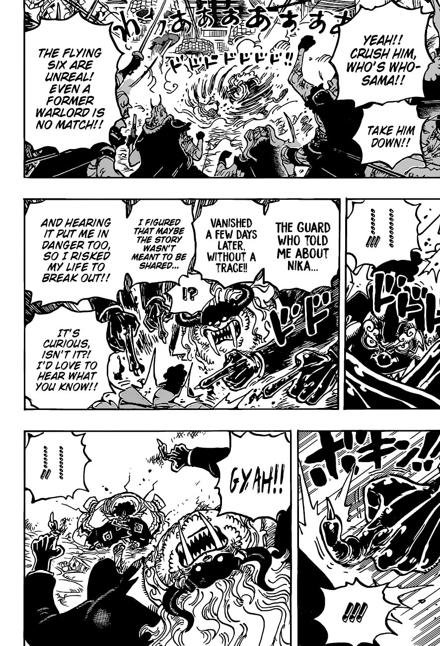 One Piece Chapter 1018 page 14 - Chapter 1018: Jinbe vs. Who's-Who