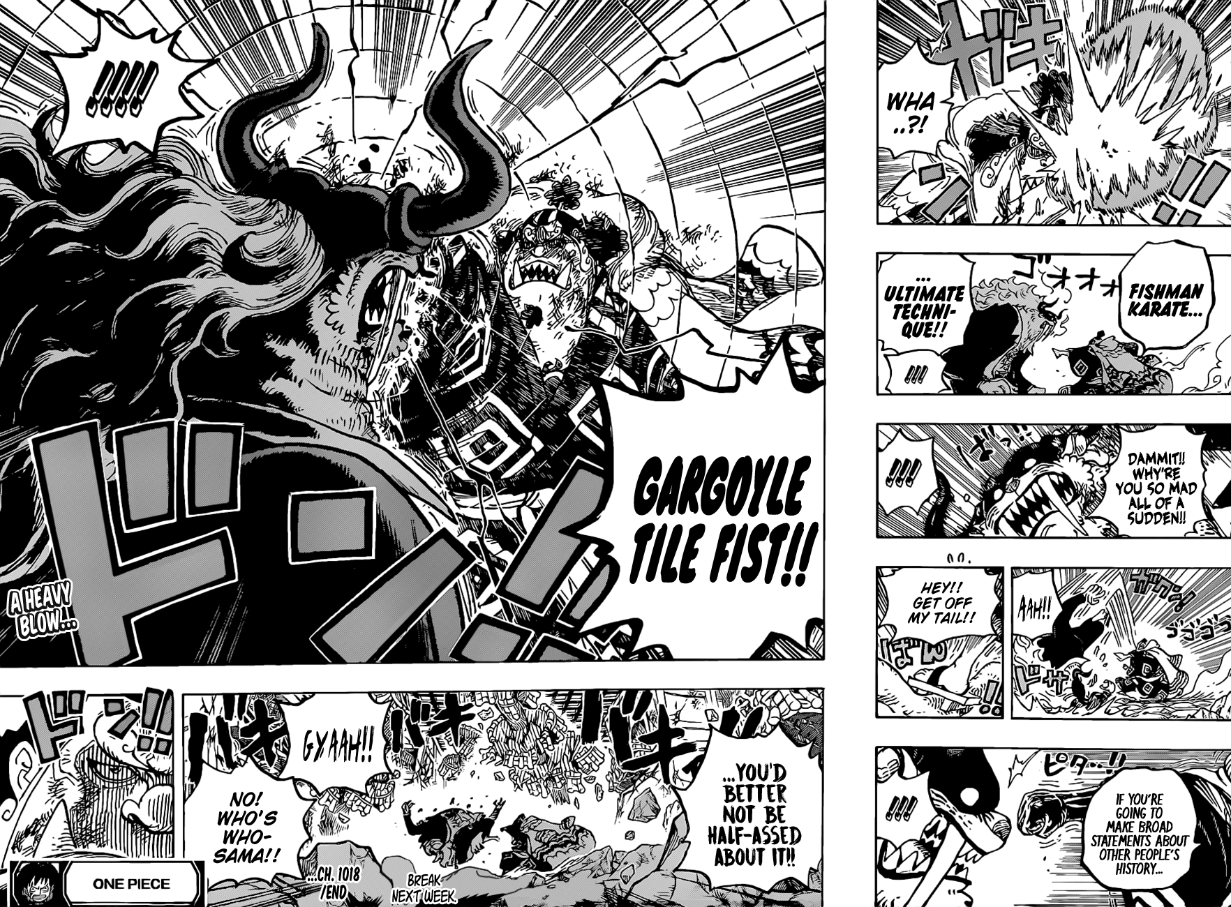 One Piece Chapter 1018 page 16 - Chapter 1018: Jinbe vs. Who's-Who