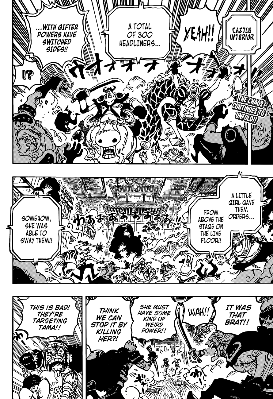 One Piece Chapter 1018 page 2 - Chapter 1018: Jinbe vs. Who's-Who