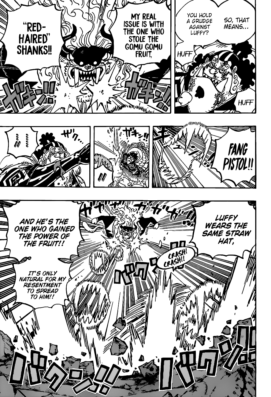 One Piece Chapter 1018 page 7 - Chapter 1018: Jinbe vs. Who's-Who