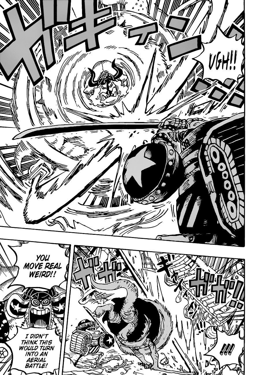 One Piece Chapter 1019 page 10 - Chapter 1019: Heliceratops