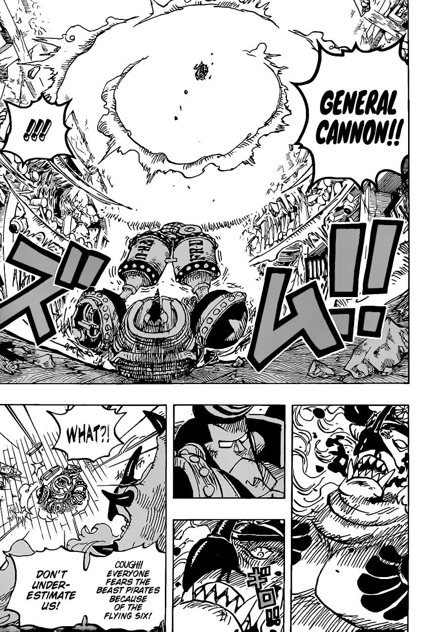 One Piece Chapter 1019 page 16 - Chapter 1019: Heliceratops
