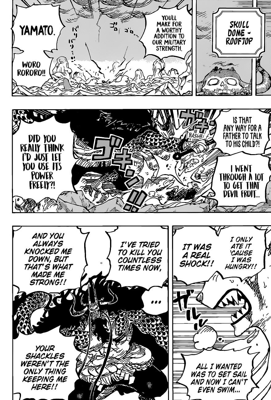 One Piece Chapter 1019 page 18 - Chapter 1019: Heliceratops
