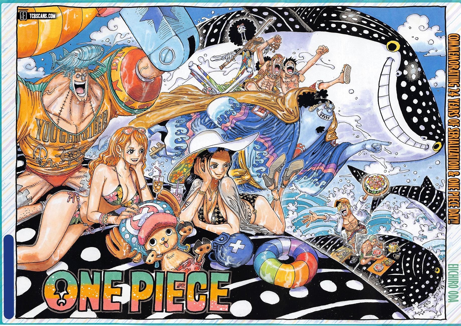 One Piece Chapter 1019 page 3 - Chapter 1019: Heliceratops