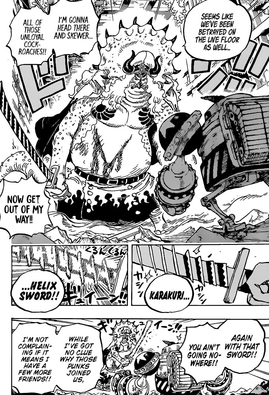One Piece Chapter 1019 page 7 - Chapter 1019: Heliceratops