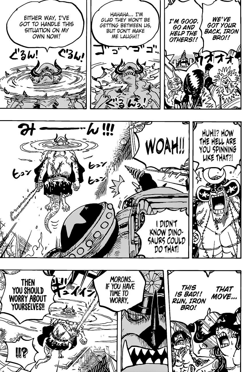 One Piece Chapter 1019 page 8 - Chapter 1019: Heliceratops