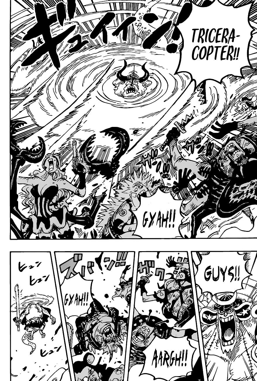 One Piece Chapter 1019 page 9 - Chapter 1019: Heliceratops