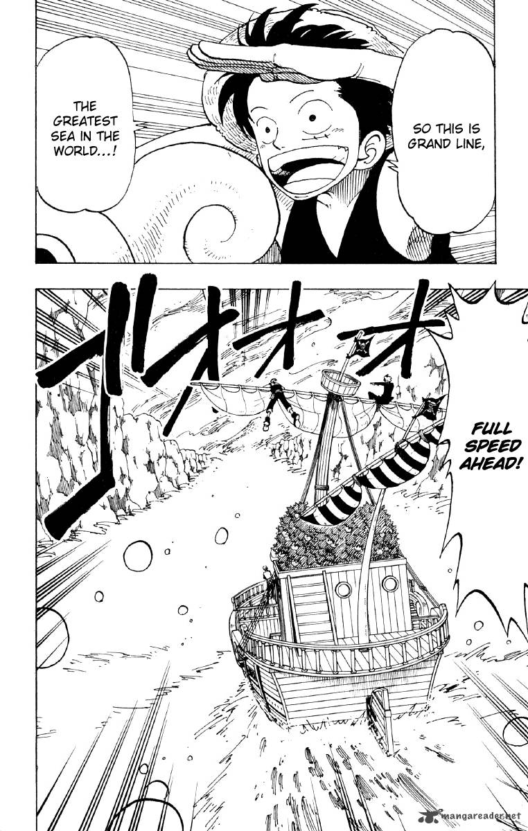 One Piece Chapter 102 page 2 - Chapter 102: Now, The Grand Line