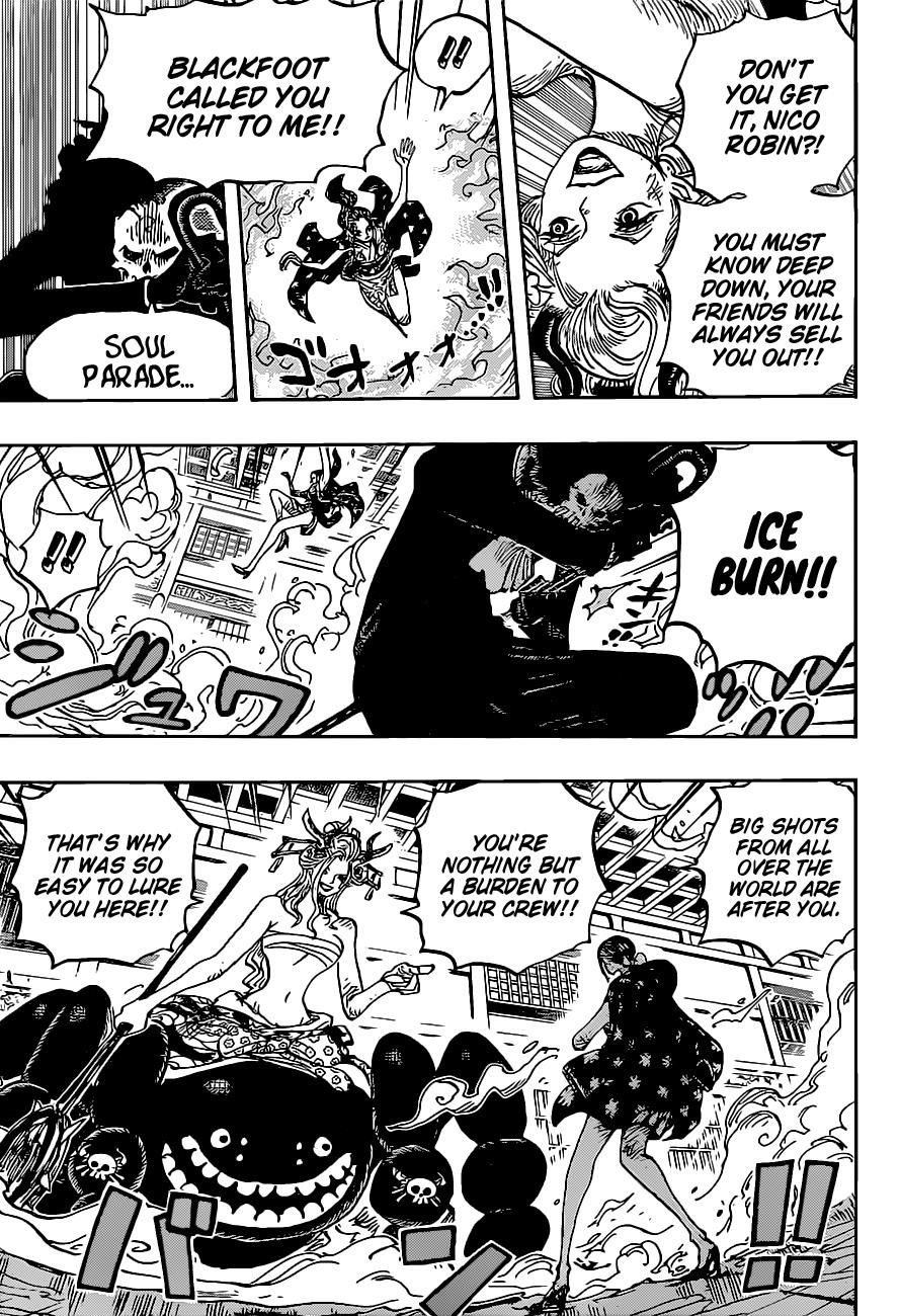 One Piece Chapter 1020 page 13 - Chapter 1020: Robin vs. Black Maria