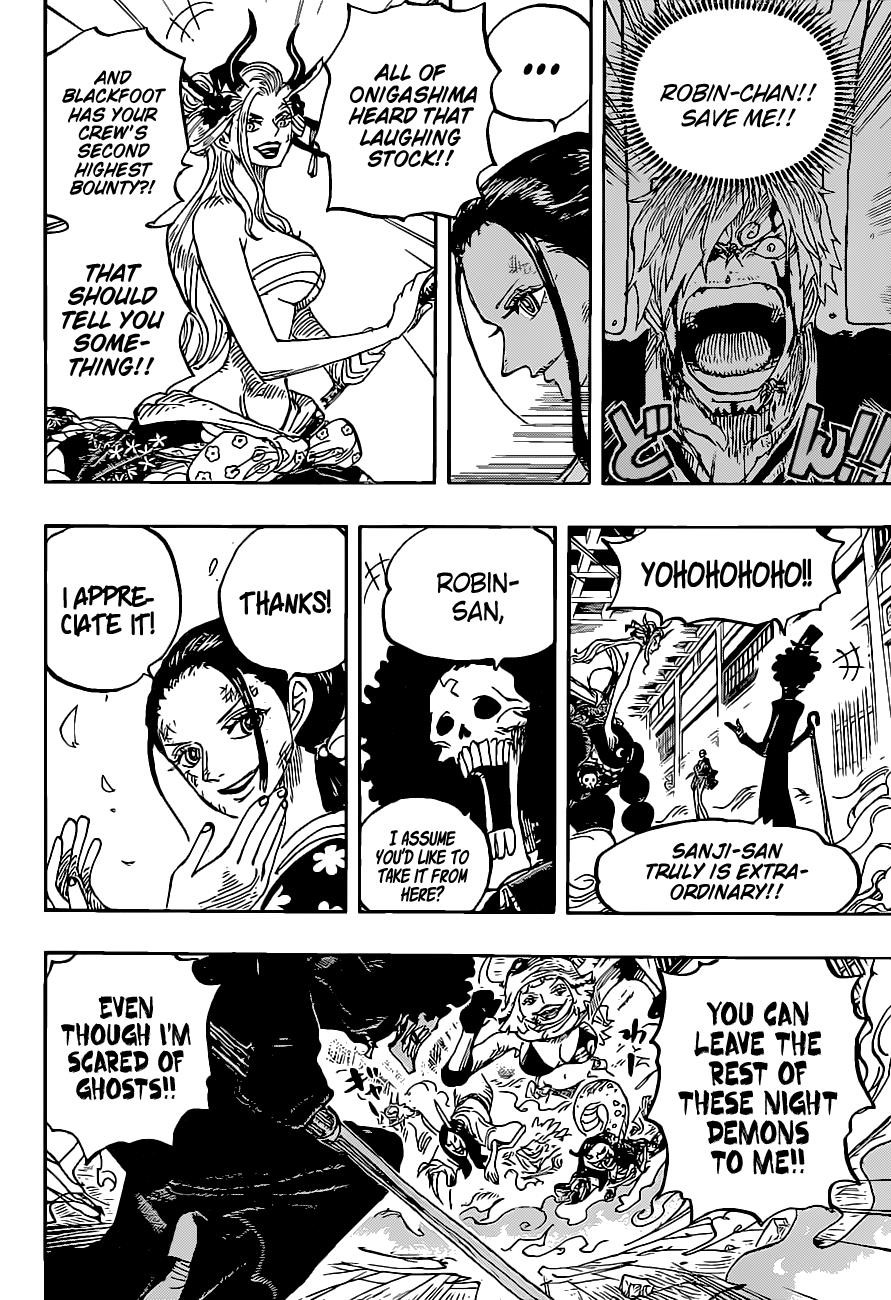 One Piece Chapter 1020 page 14 - Chapter 1020: Robin vs. Black Maria