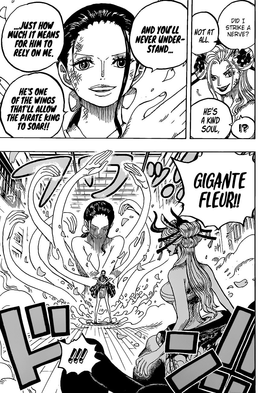 One Piece Chapter 1020 page 15 - Chapter 1020: Robin vs. Black Maria