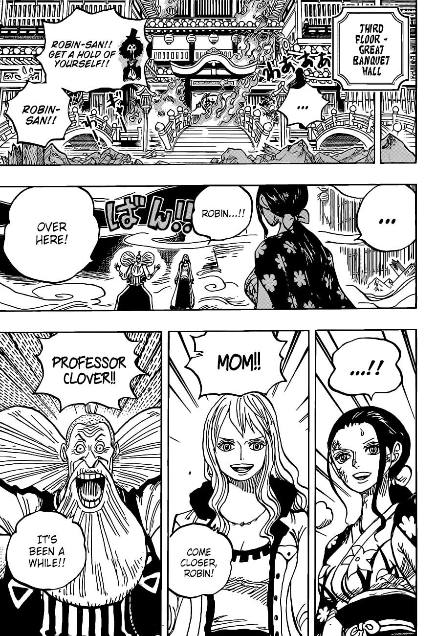 One Piece Chapter 1020 page 5 - Chapter 1020: Robin vs. Black Maria