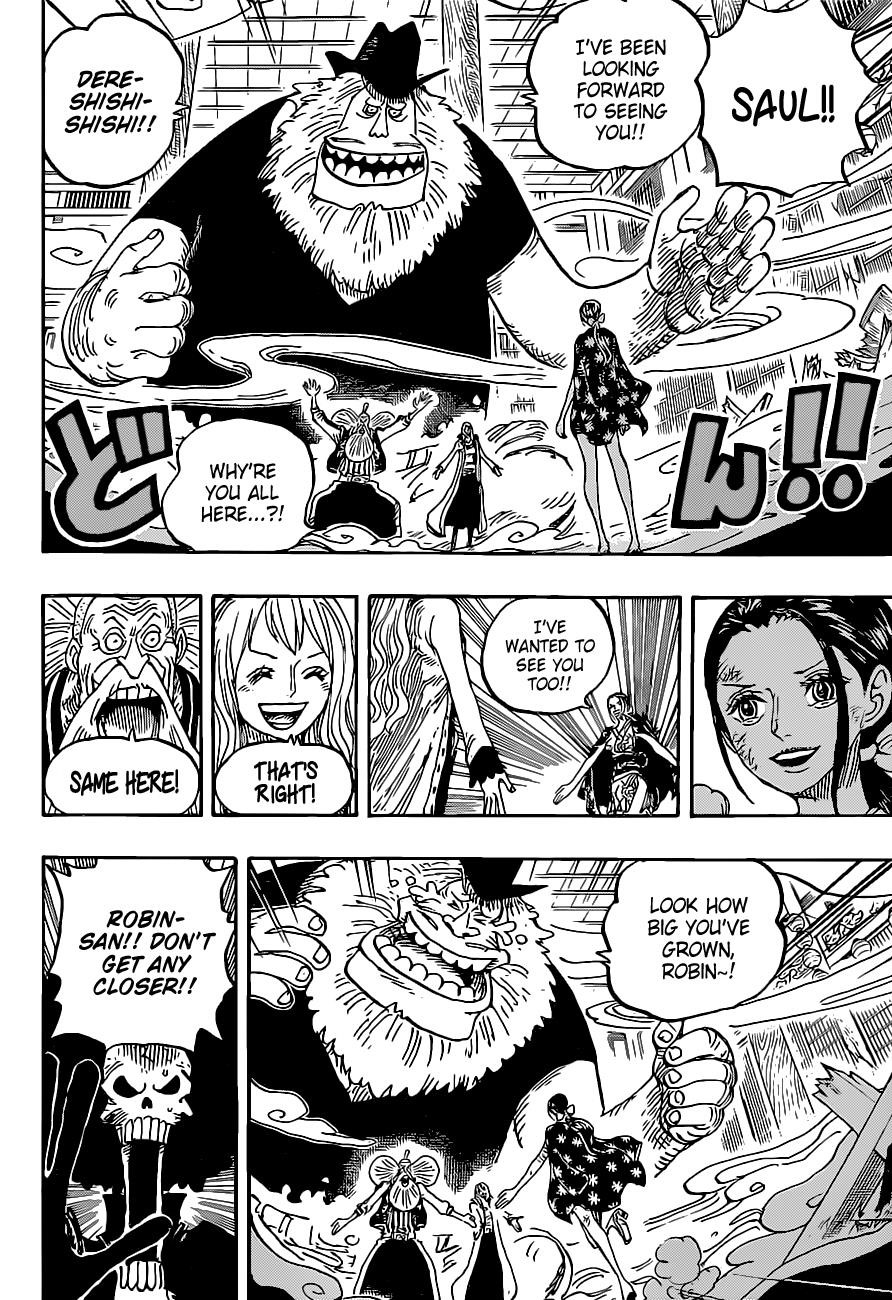 One Piece Chapter 1020 page 6 - Chapter 1020: Robin vs. Black Maria